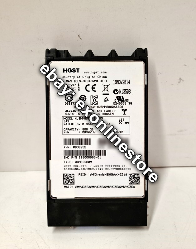 118000063-01 - EMC Isilon 800Gb 12Gbps 2.5" SAS SSD Used