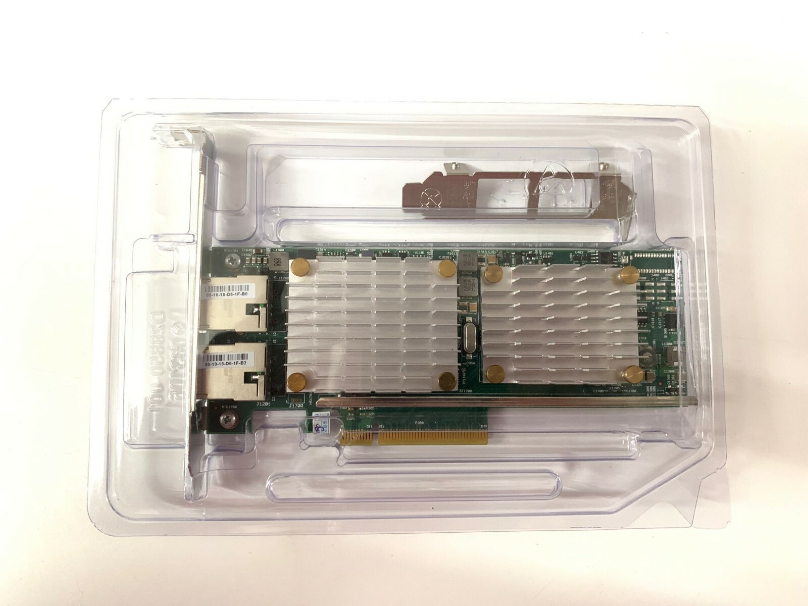 QLogic Broadcom BCM957712 BCM57712 Dual-Port 10GBASE-T RJ45 PCIe Network Card