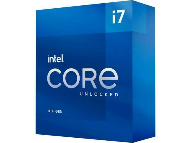 Intel Core i7-11700K 11th Gen 8-Core 3.6GHz LGA1200 Unlocked CPU Processor