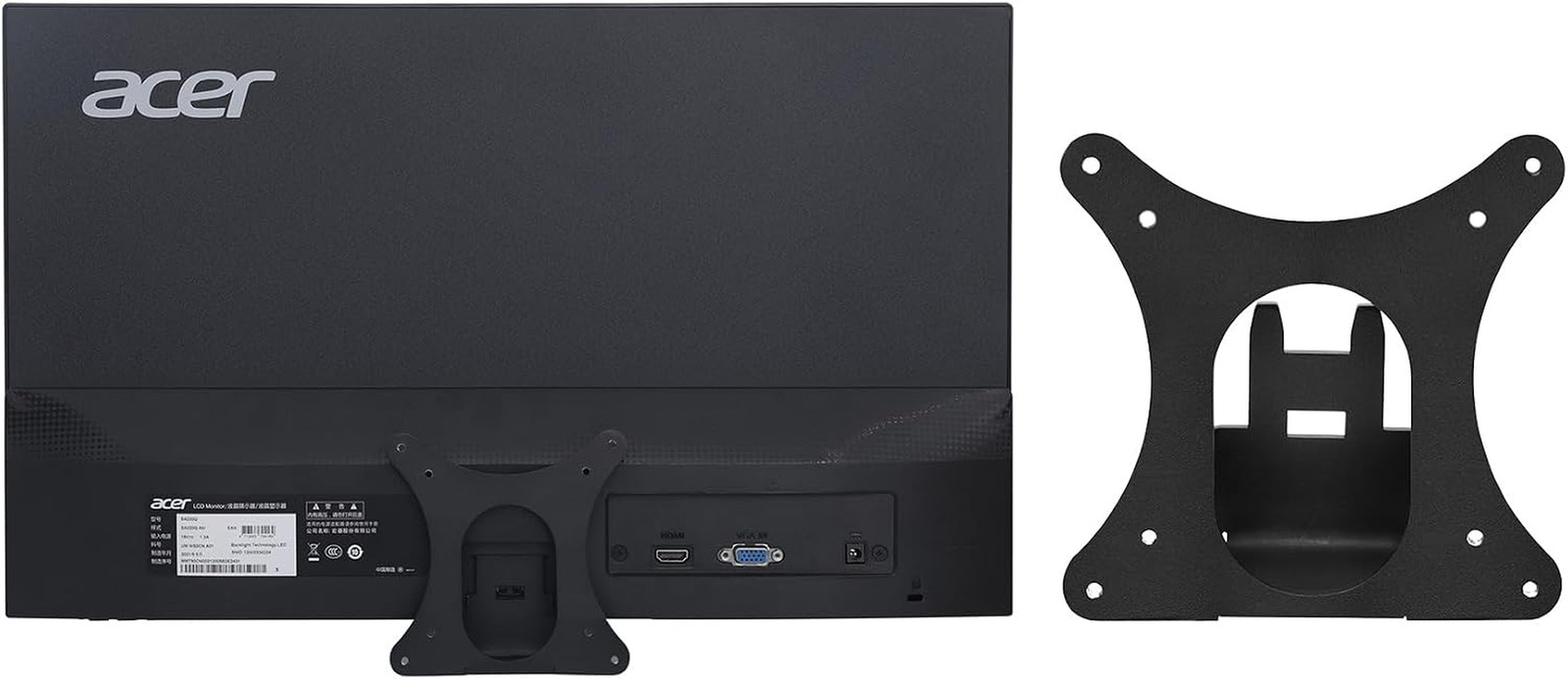SB220Q VESA Adapter Compatible with Acer SA220Q,SA230,SA240Y,SA270,SB230,SB240Y,