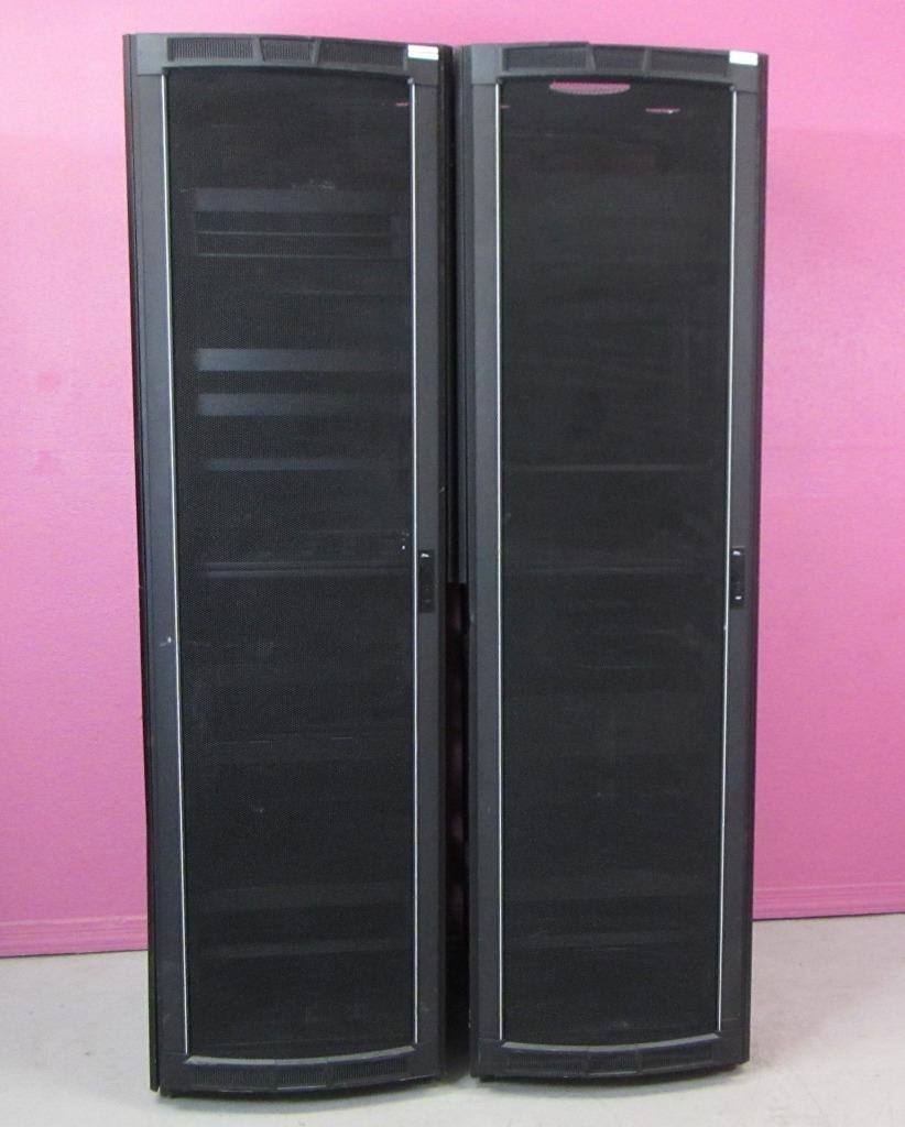 2 Middle Atlantic BGR-4532 Electronic Enclosure 45U Server Rack Cabinet 25"x34"