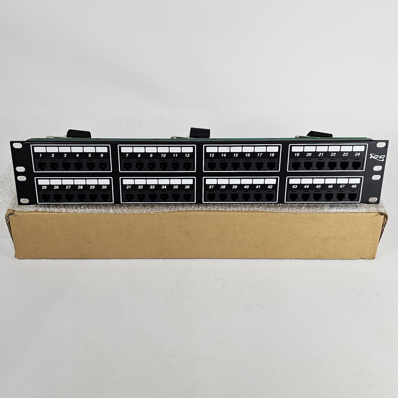 NEW ICC/Telco Patch Panel 48 Port, RJ11, 6P6C to Telco Male, 2 RMS, ICMPPO48T6