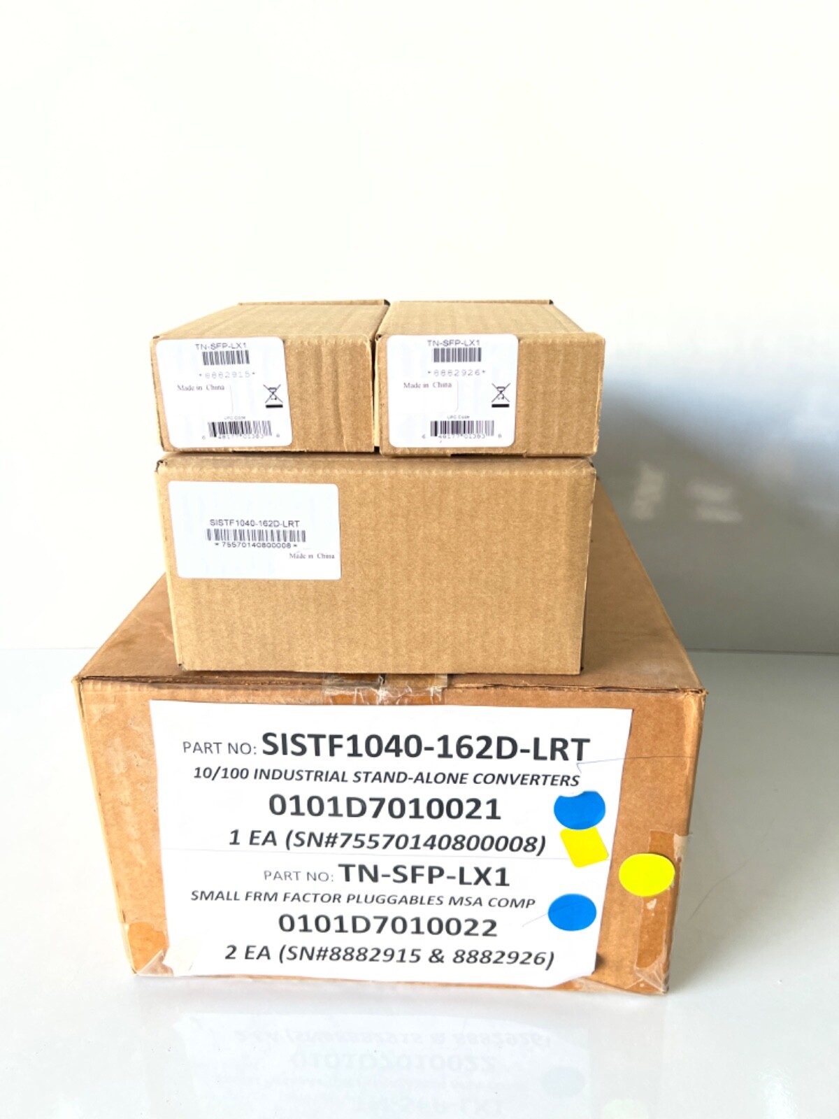 TRANSITION NETWORKS SISTF1040-162D-LRT , With 2x TN-SFP-lx1