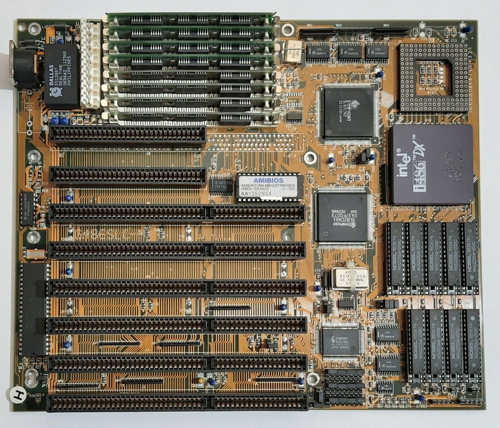Joindata Systems G486SLC-4 486 ISA Retro Motherboard + 80486DX 33MHz + 8MB RAM