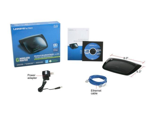 Cisco-Linksys WRT54G2 Wireless-G Broadband Wireless Broadband Router 802.11b/g 