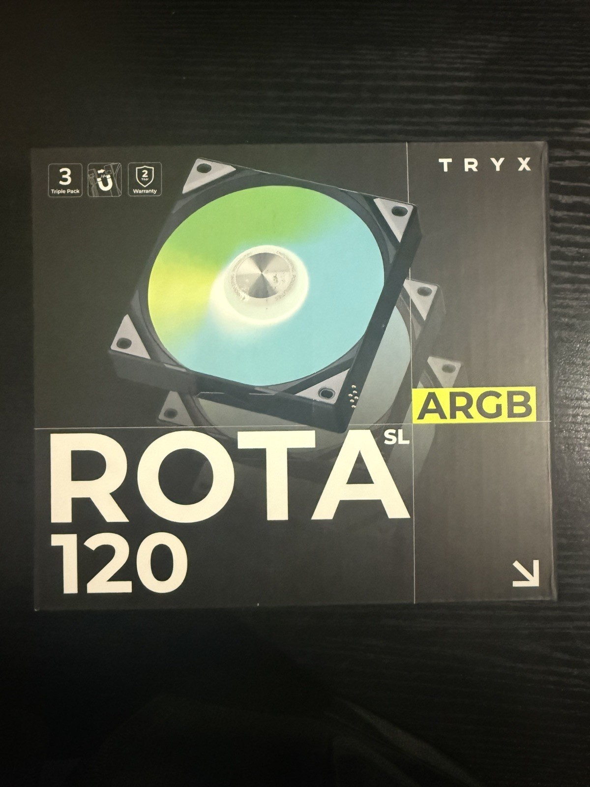TRYX ROTA SL ARGB 120mm Case Fan Triple Pack
