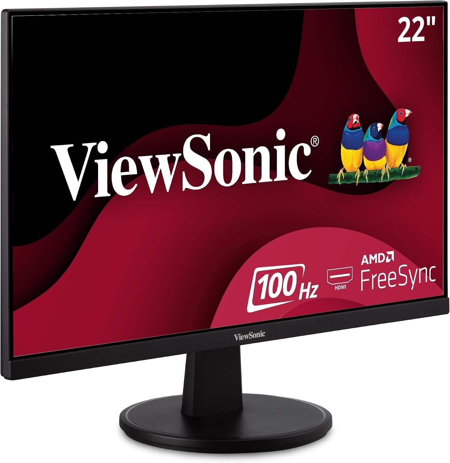 ViewSonic VX2267-MHD 22" Widescreen MVA LED Monitor with built-in Speakers