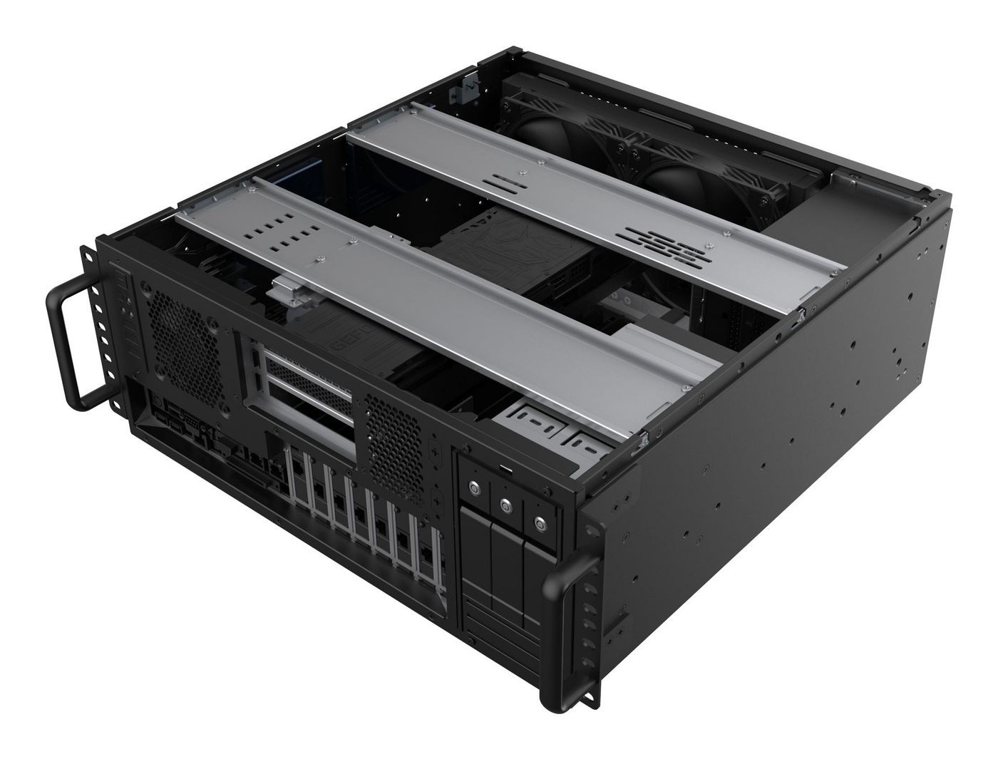 Silverstone RM47-502-I Computer Case Rack Black ~E~