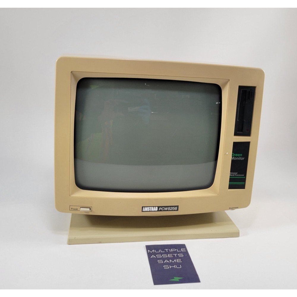 Vintage Amstrad PCW 8256 Monitor 12" - Tested, See notes