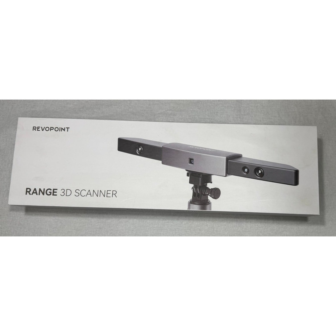 Revopoint RANGE 3D Scanner Open Box UNUSED + Large Turntable Human Body Car Part