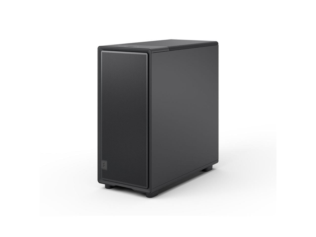Fractal Design Epoch XL Black Solid - High Airflow PC Gaming Case - Mesh Front P