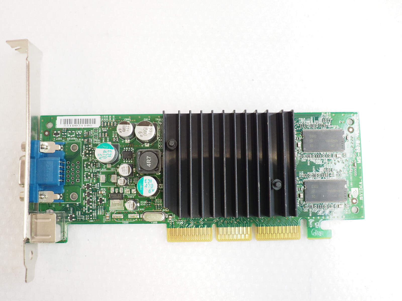 DELL MS-8878 5H175 NVIDIA GEFORCE4 MX 420 64MB AGP VGA/TV-Out Video Card