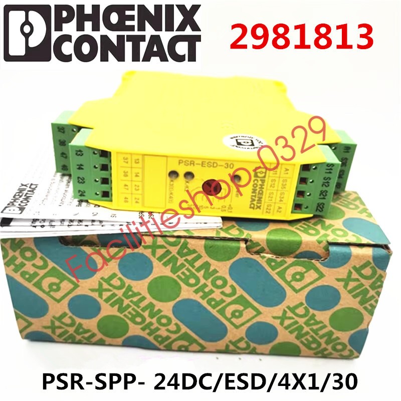 1pcs Phoenix Safety Relay PSR-SPP- 24DC/ESD/4X1/30 Order No.2981813 DHL/FedEx