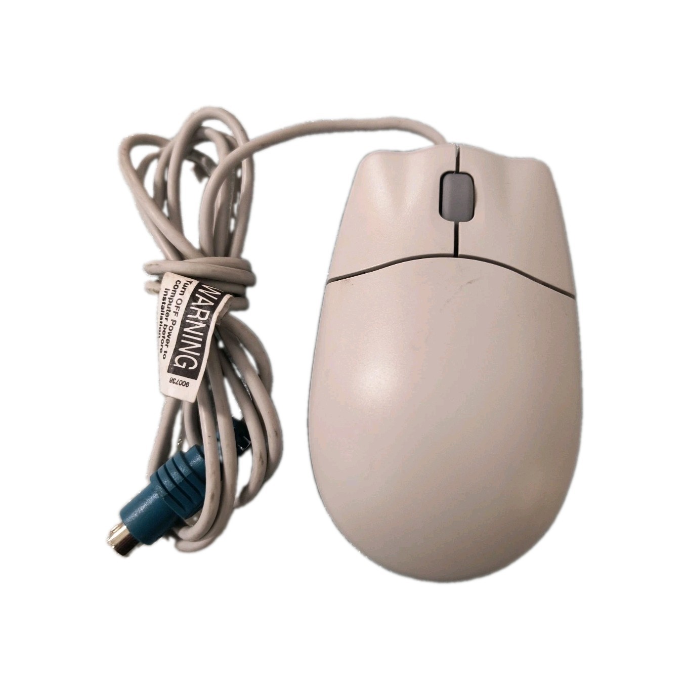 RARE VINTAGE MOSUK 2 BUTTON SCROLLING PS2 MECHANICAL MOUSE RM3-SB4-8