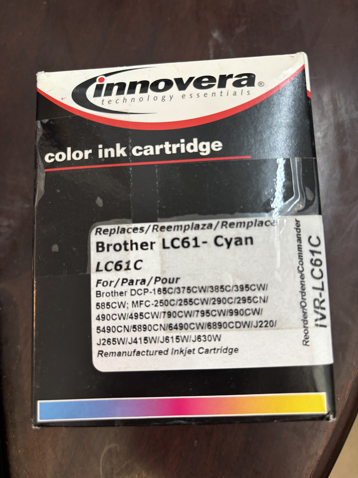 Innovera Color Ink Cartridge LC61 Cyan LC61C (Box condition may vary)