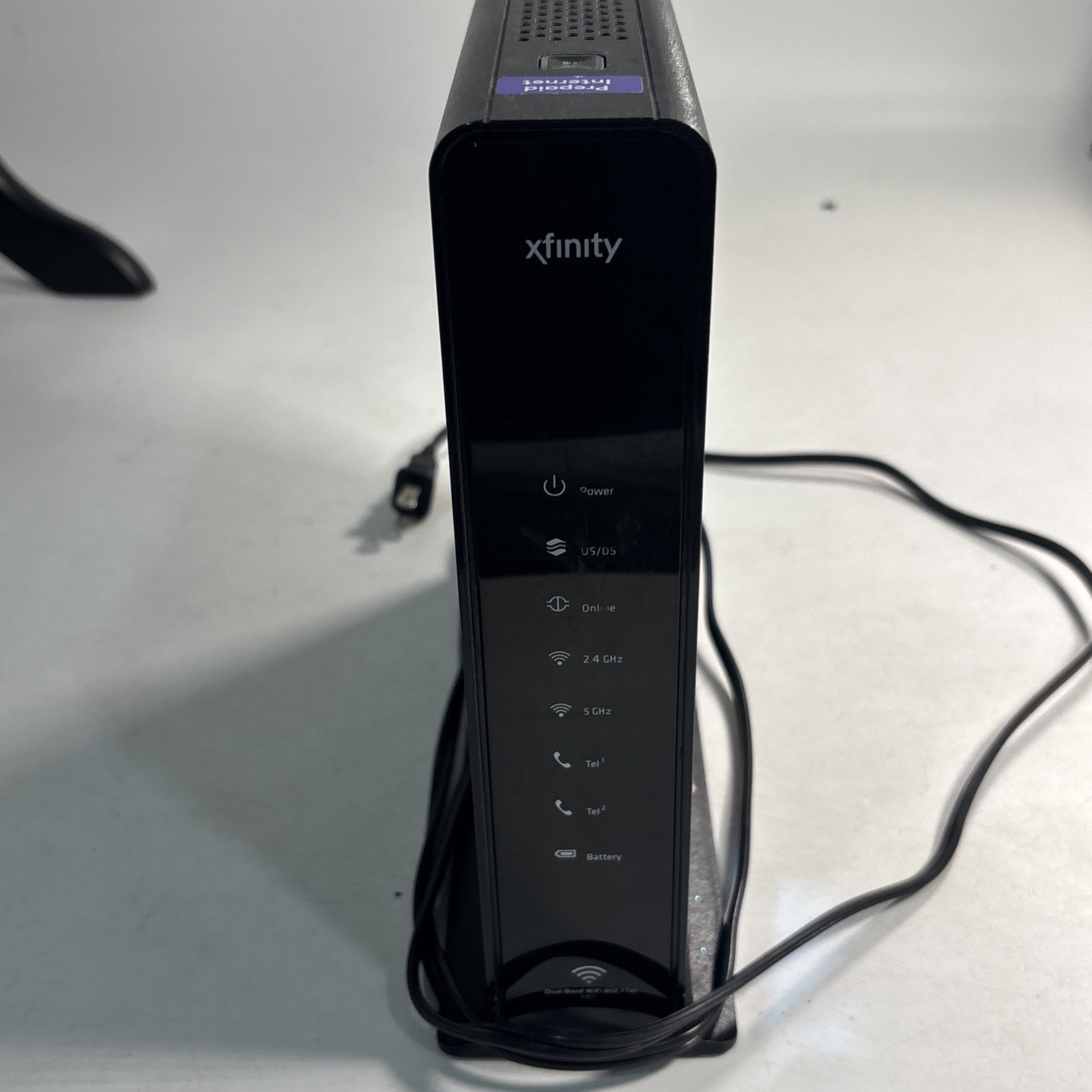 Xfinity Arris TG1682P Prepaid Internet WiFi Capable Dual-Band Router Modem