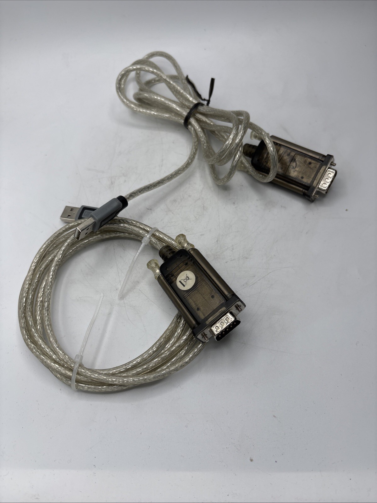 Digitus USB to Serial 9 Pin Converter W/ 5’ 8” Cable Lot Of 2