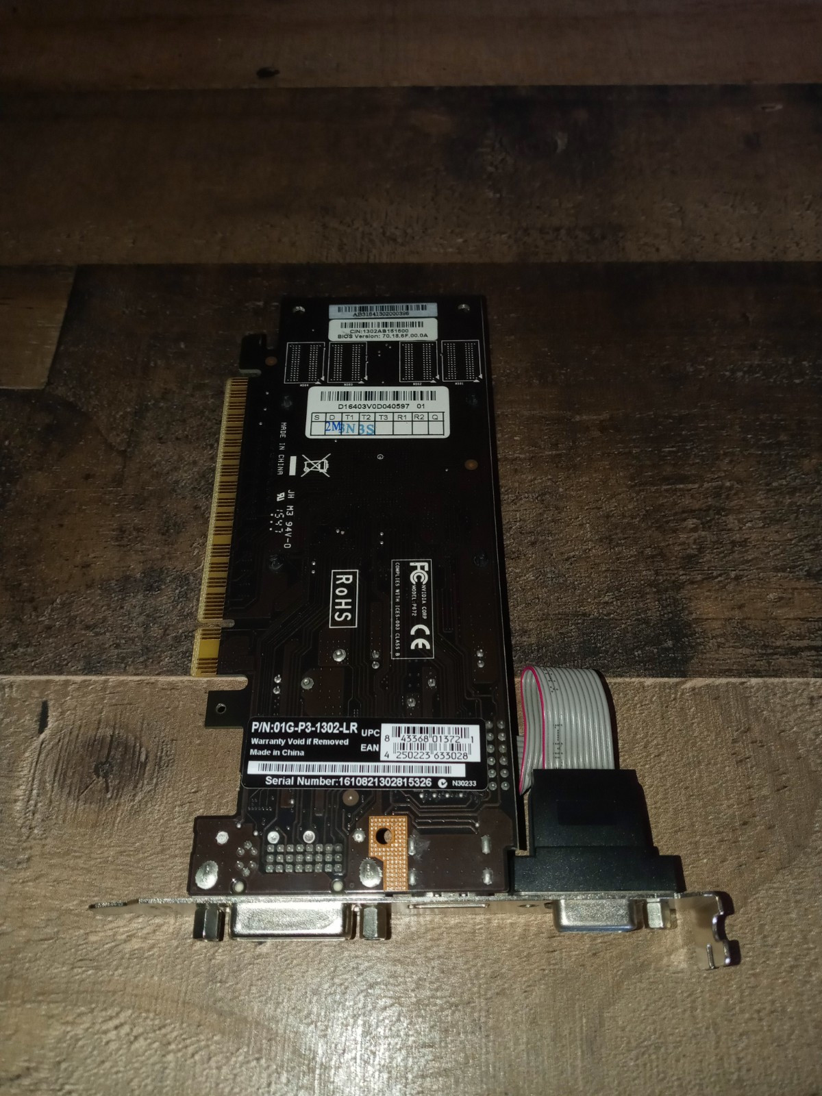 Nvidia P672 01G-P3-1302-LR Video Graphics Card