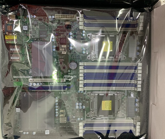 ASRock Rack EP2C602-S6/D16 server workstation mainboard Dual CPU LGA2011 E5