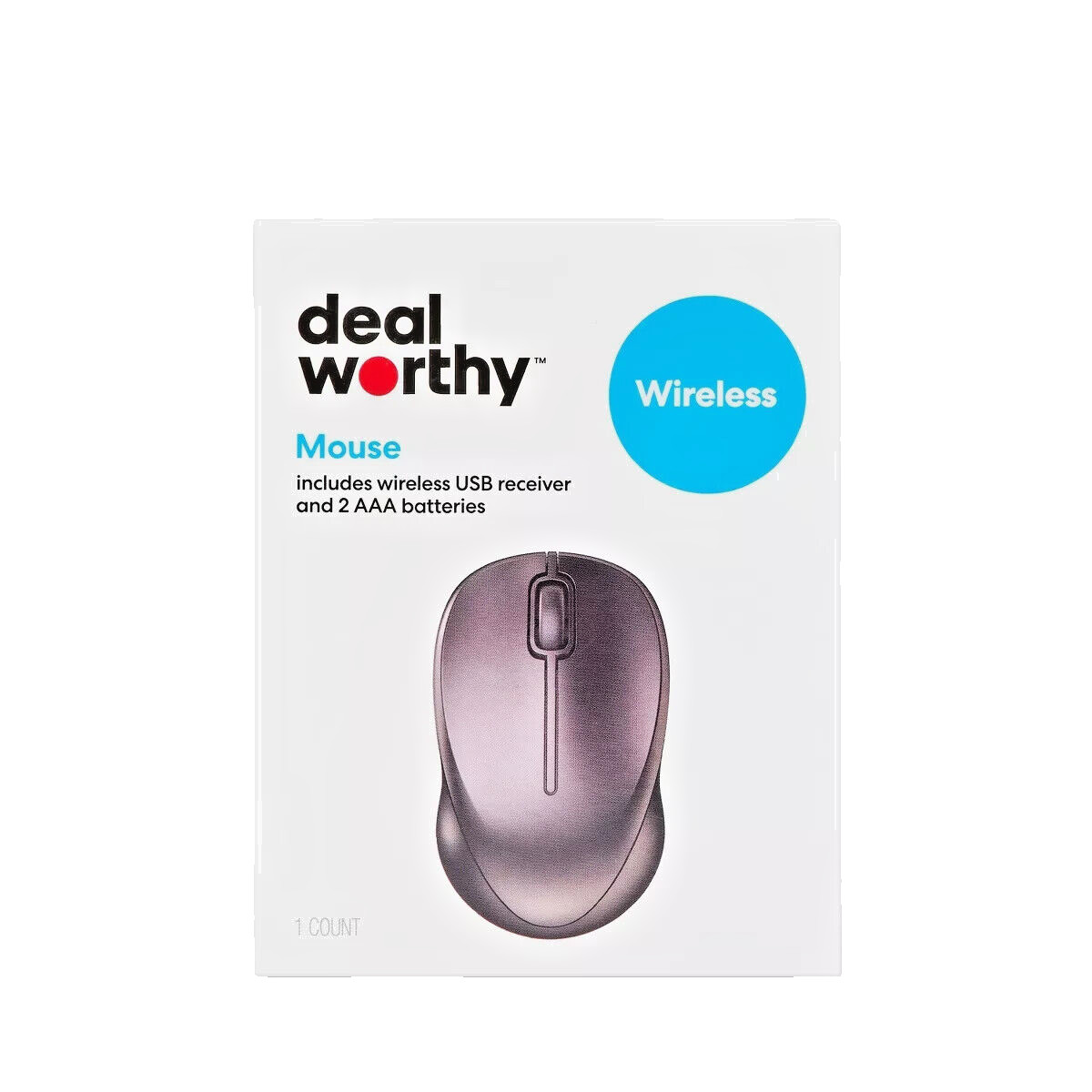 Deal Worthy 2.4GHz Ergonomic Wireless Mouse – Adjustable DPI Silent, USB Receive