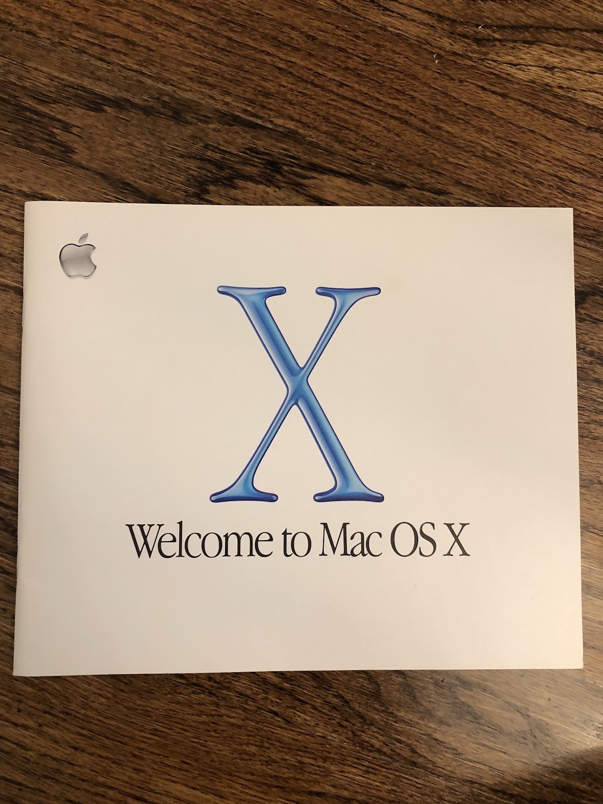 Vintage 2001 Welcome to Mac OS X 10 Macintosh Software Manual Guide Booklet