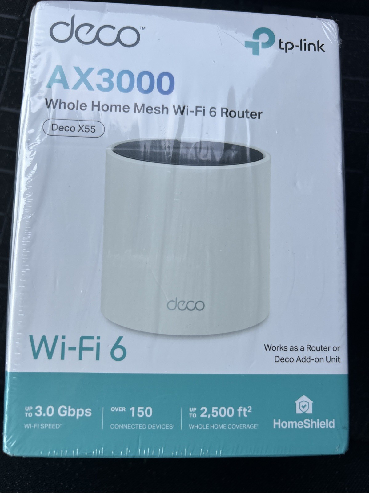 TP-Link Deco X55 AX3000 WiFi 6 Mesh System Router 1-Pack New Sealed