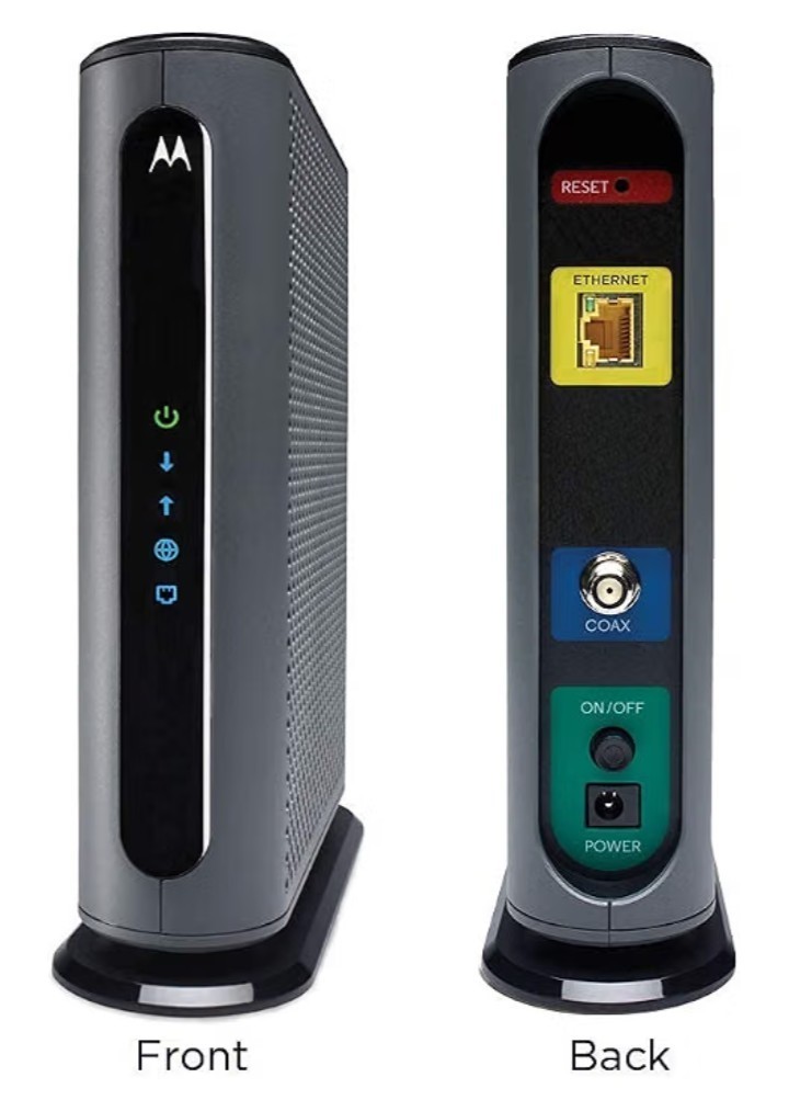 Motorola MB8611-10 DOCSIS 3.1 Cable Modem W/ 2.5 G Ethernet See Desc Refurbished