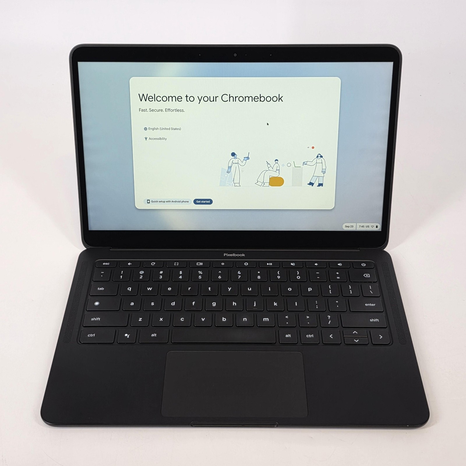 Google Pixelbook Go 13.3 FHD TOUCH 1.1 GHz m3 8100Y 8GB 64GB eMMC BAD CAMERA