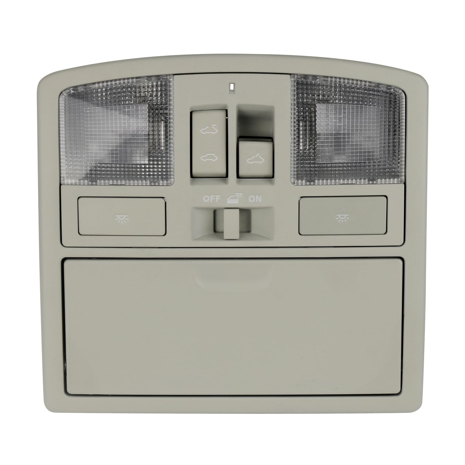 Osompar Overhead Console Reading Map Lamp Overhead Console w/ Sunglasses Holder