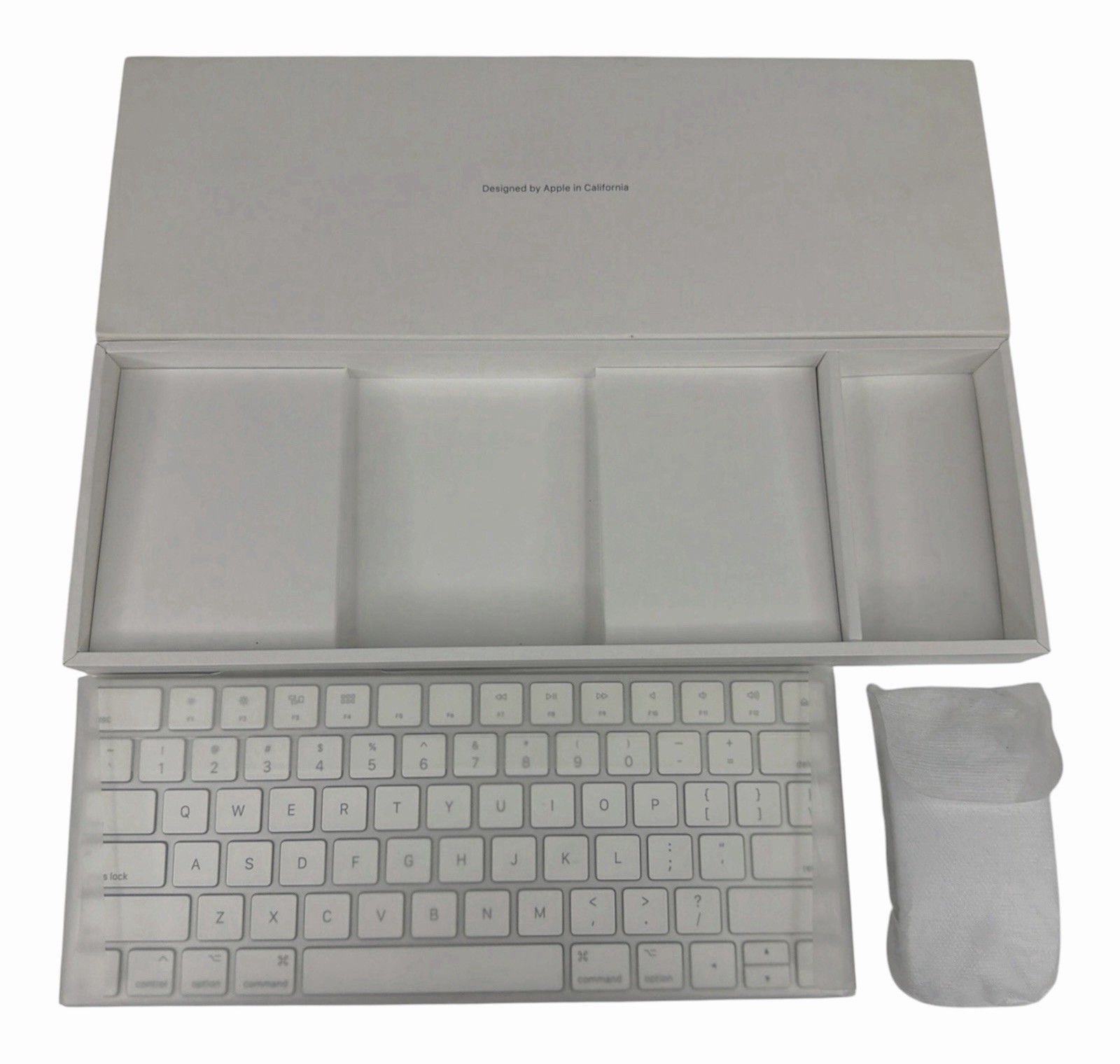 New Apple A1644 Wireless Silver Magic Keyboard + Apple A1657 Magic Mouse 2 Combo