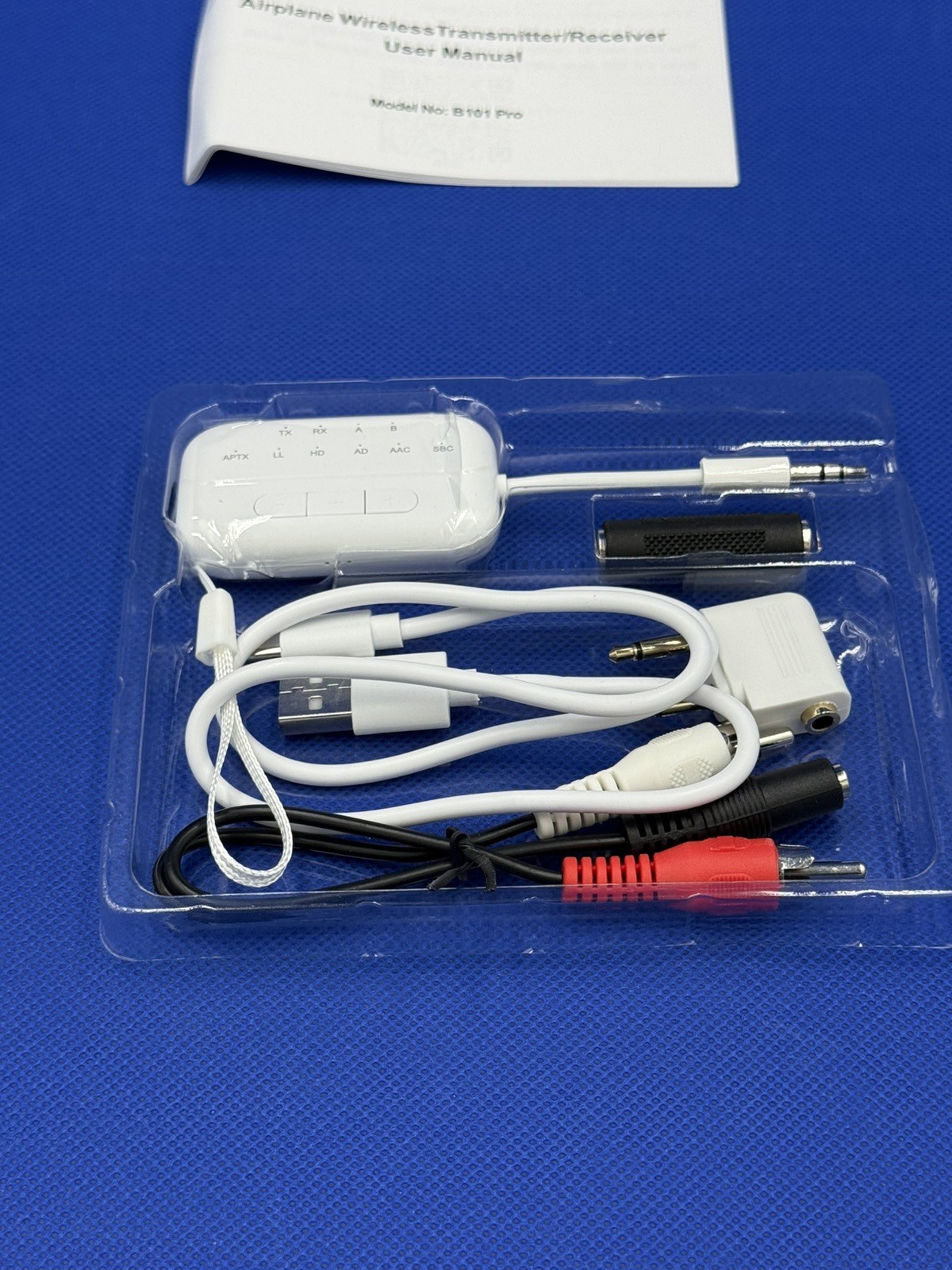 2025 Upgraded Pro Bluetooth 5.4 Transmitter Receiver,2-in-1 Airplane Wireless...