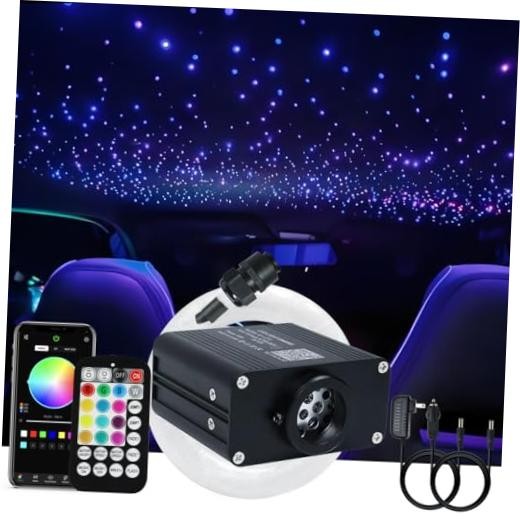 Small Size 16W Twinkle Starlight Headliner Kit - 500 pcs*9.78 ft/2.98 m