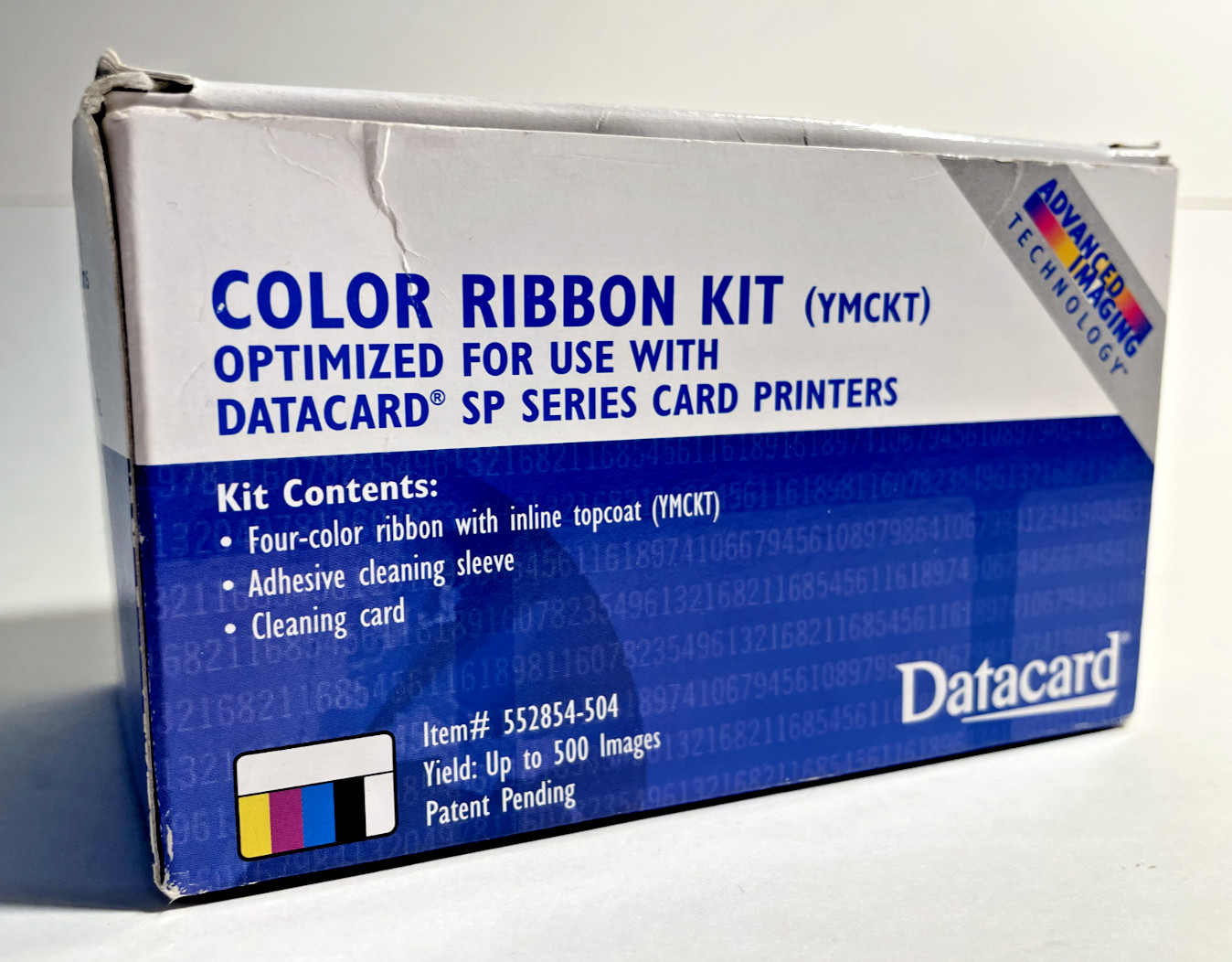 Datacard YMCKT Color Ribbon Kit  552854-504) - New Original