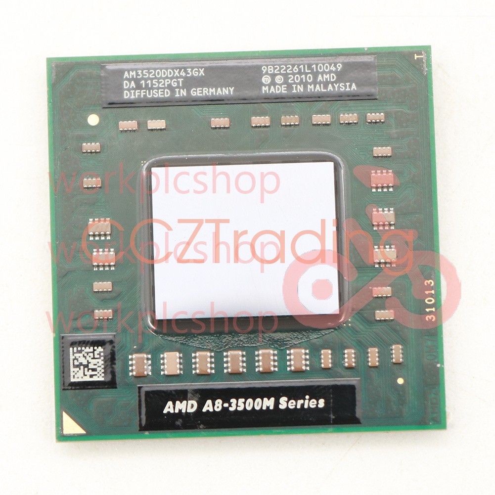 1P AMD A8-Series A8-3520M Processor 1.6GHz/2500 (AM3520DDX43GX) Socket FS1 CPU