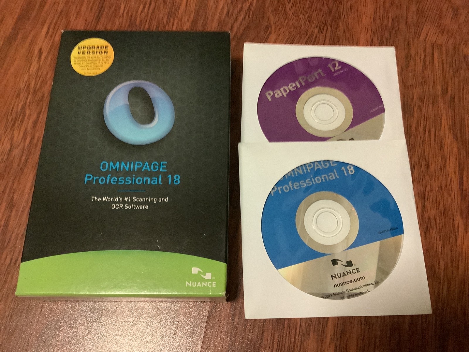 OMNIPAGE PROFESSIONAL 18 NUANCE UPGRADE VERSION B3
