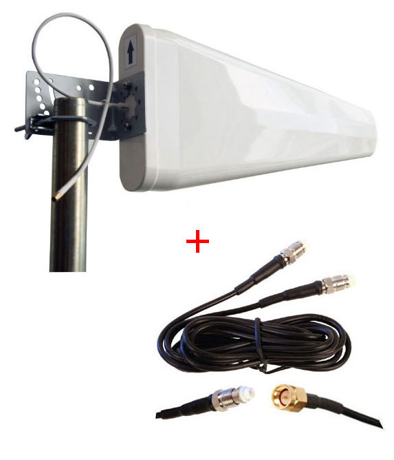Huawei B593 4G LTE Smart Hub TELUS wide band Log Periodic external yagi antenna 