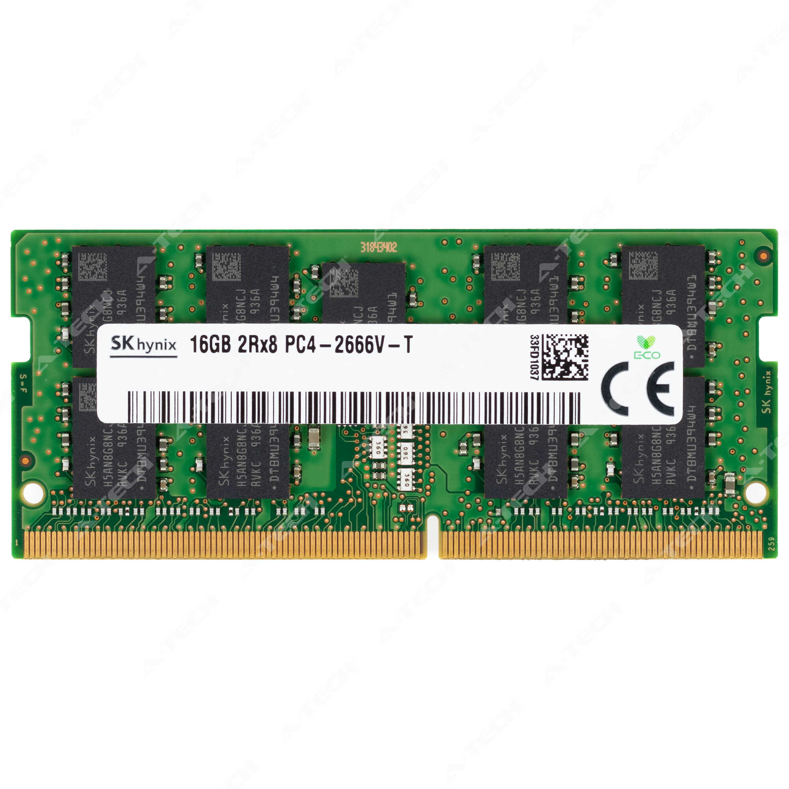 Hynix 16GB DDR4 ECC SODIMM HMA82GS7CJR8N-VK HMA82GS7DJR8N-VK Server Memory RAM
