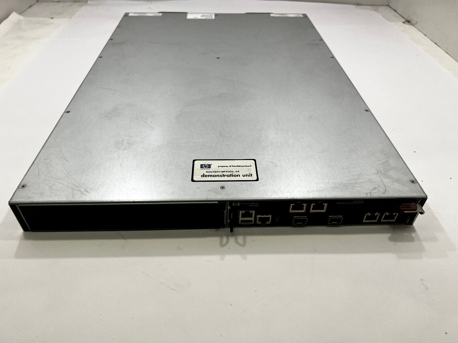 HP StorageWorks MPX200 1GbE Blade Multifunction Router AP771A 537577-001