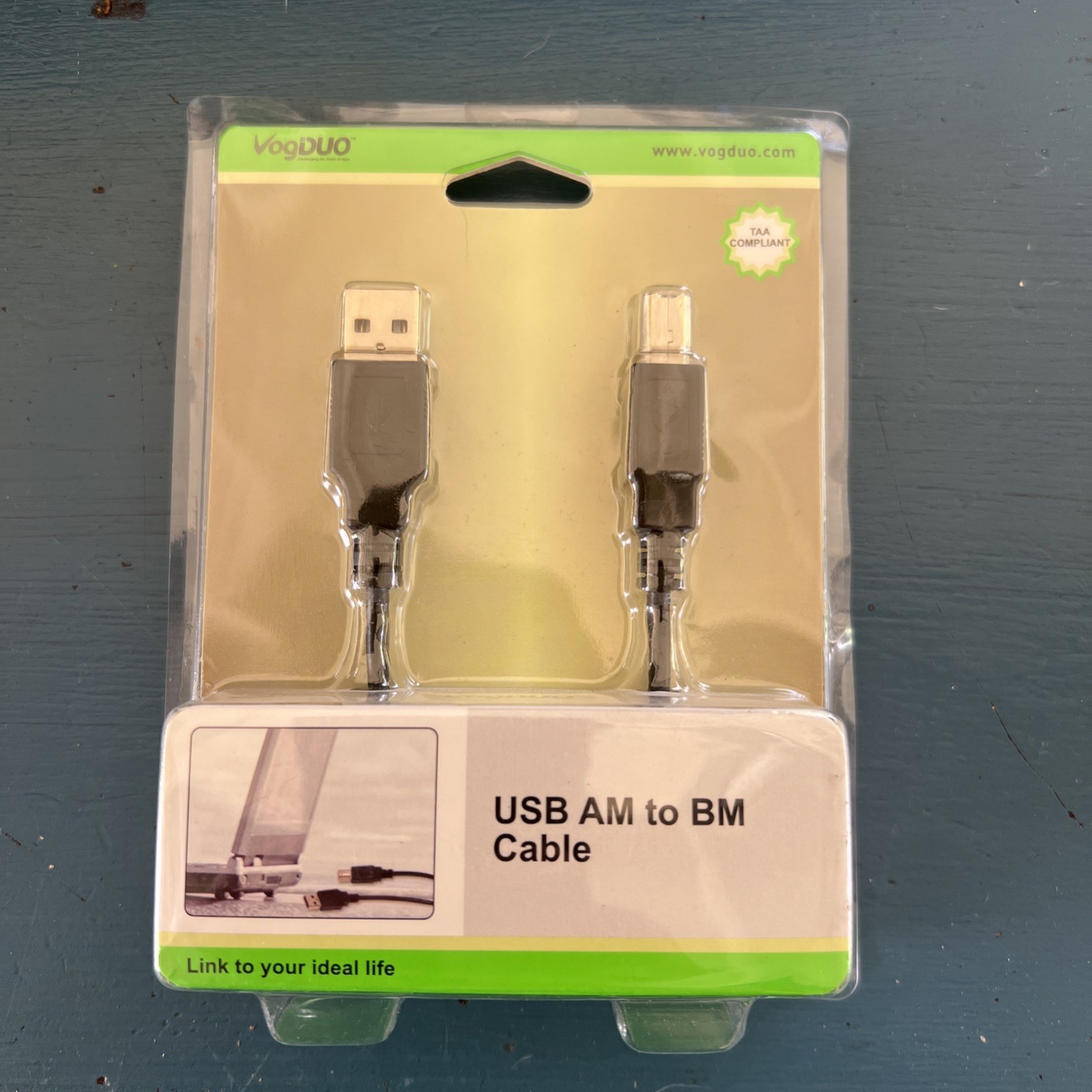 USB AM to BM cable