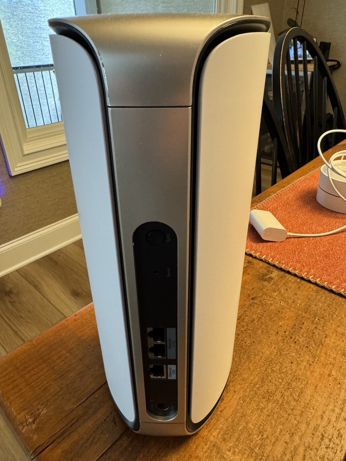 NETGEAR Orbi 970 Quad-Band Mesh WiFi Satellite Wireless RJ-45 Ethernet White