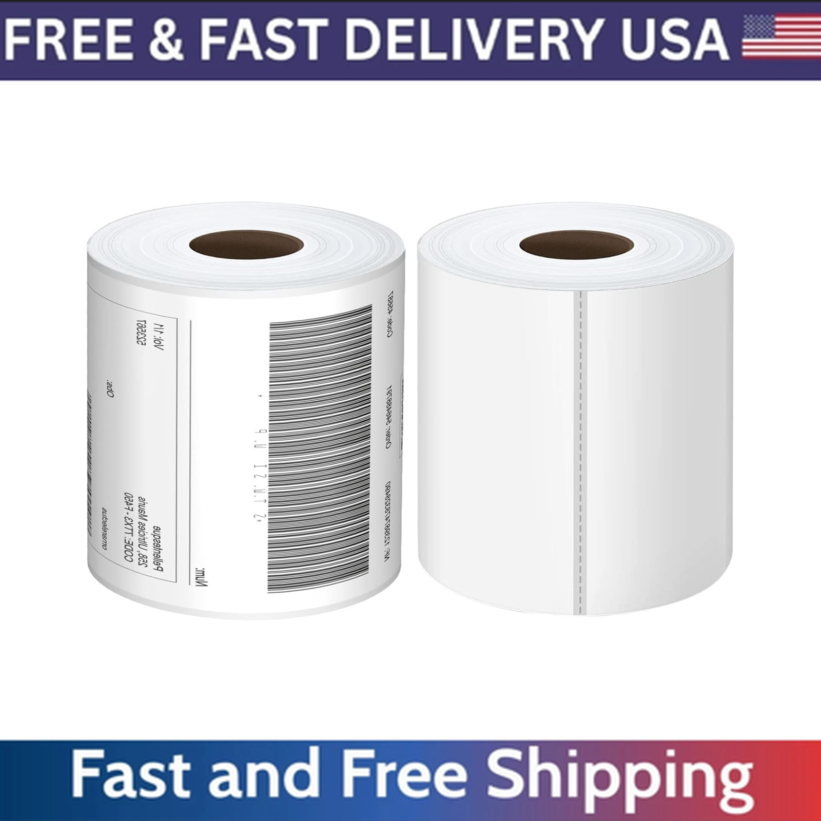 Thermal Labels 4x6 Roll BPA Free 500 Labels for Rollo Zebra MUNBYN Polono