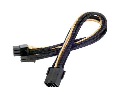 Silverstone Tek PP07-PCIBG Sleeved Extension Power Supply Cable