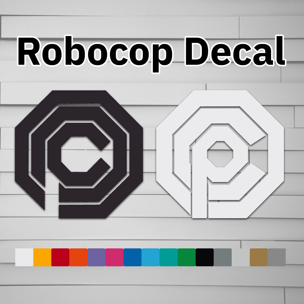 Omni Consumer Products Sticker Decal Robocop OCP (for Car laptop window tumbler