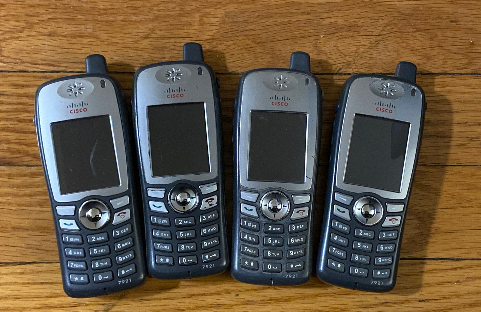 Lot Of(4) Cisco 7921 Unified Wireless IP Phone