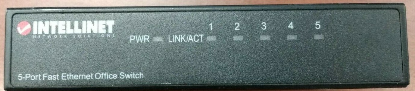 INTELLINET 523301 ICU-1 5 PORT ETHERNET SWITCH