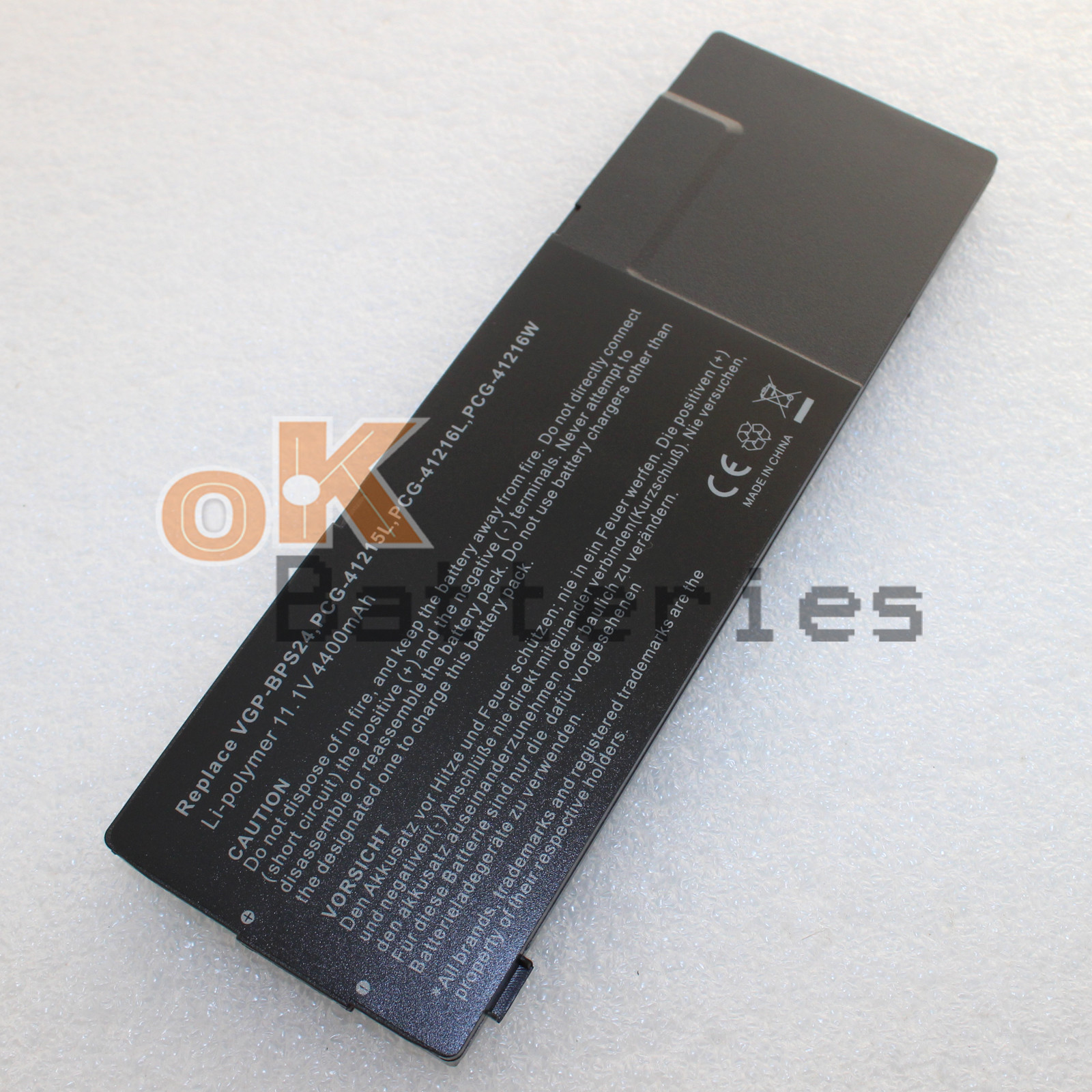 4400MAH Battery For Sony Vaio VGP-BPL24 VGP-BPS24 VGP-BPSC24 VPCSB35FA VPCSA25