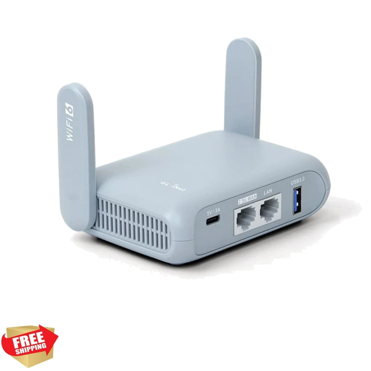 GL-MT3000 Beryl AX Portable Wi-Fi 6 Travel Router with VPN Capabilities