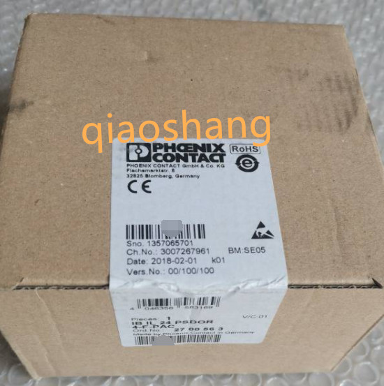 PHOENIX CONTACT 2700563 IB IL 24 PSDOR 4-F-PAC New By DHL or Fedex fast shipping