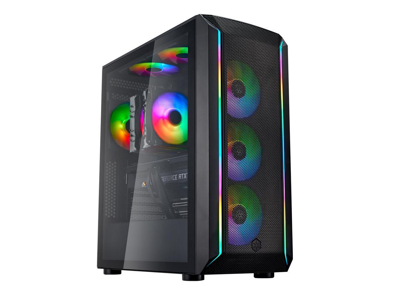 SilverStone FARA 511Z High Airflow ATX Gaming Chassis with Excellent Cooling Pot