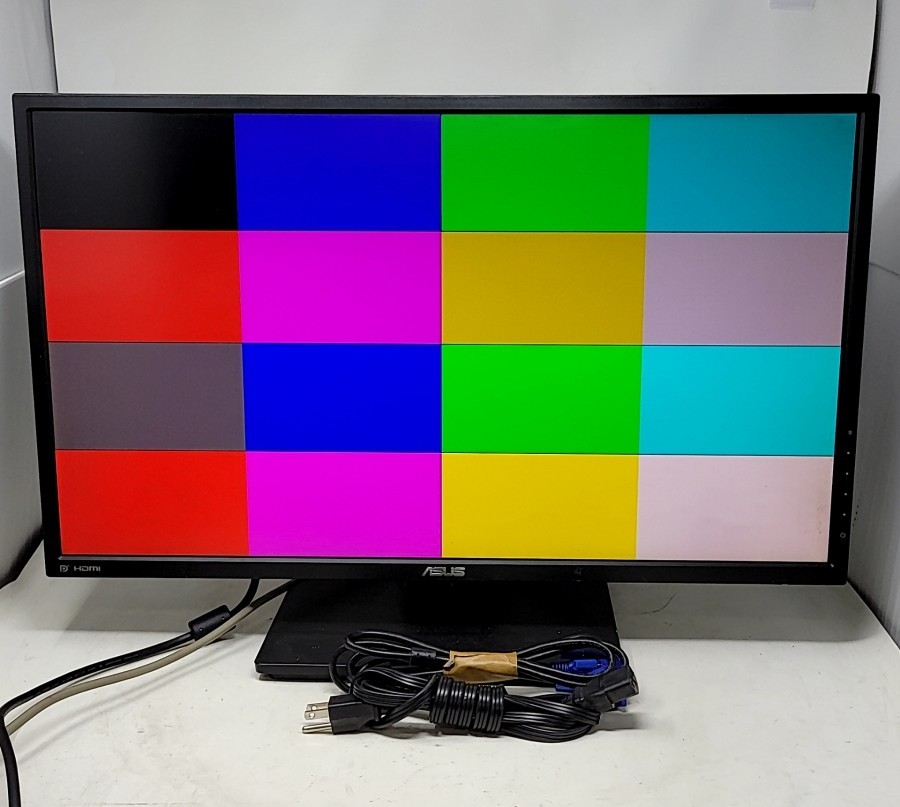 ASUS pb277 PB277Q LCD Monitor 27" GRADE B VGA HDMI DP DVI SEE NOTES
